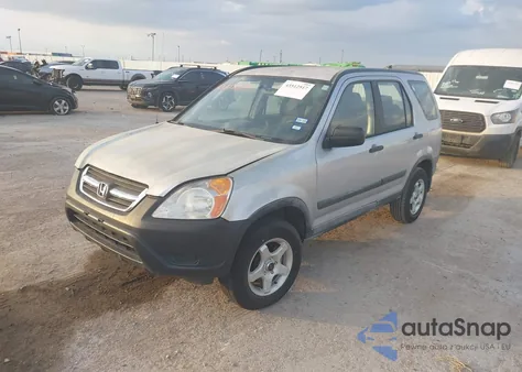 2002 Honda Cr-V Lx из США, поврежденный, VIN JHLRD68462C019498
